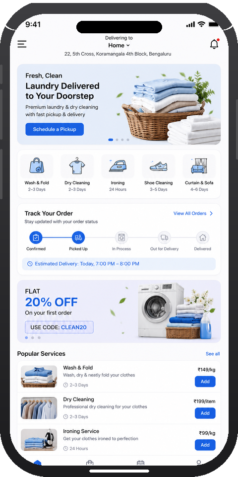Laundry App